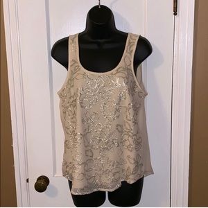 LC Lauren Conrad size Medium Sequin Tank